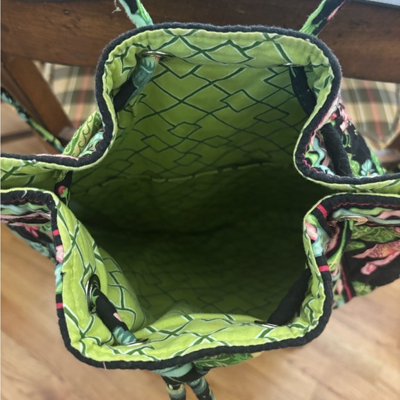*RETIRED*Vera Bradley Botanica drawstring backpack purse - Picture 2 of 5